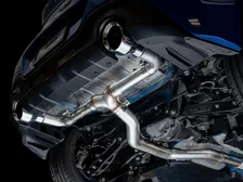 Track Edition Exhaust for Subaru BRZ / Toyota GR86 / Toyota 86 / Scion FR-S - 5" Chrome Silver Tips image 7