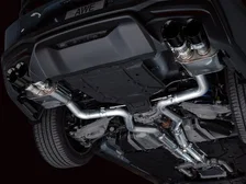 SwitchPath™ Exhaust for S650 Ford Mustang GT Fastback - Quad Diamond Black Tips image 8