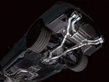SwitchPath™ Exhaust for Cadillac CT5-V Blackwing - 4.5" Chrome Silver Tips image 9