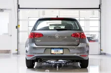 Track Edition Exhaust for VW MK7 Golf 1.8T - Diamond Black Tips (90mm) image 3