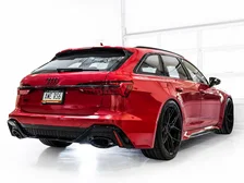 SwitchPath™ Exhaust for C8 Audi RS 6/RS 7 - Diamond Black RS-style Tips image 20