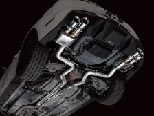 SwitchPath™ Cat-back Exhaust for '18-'23 S550 Mustang GT - Quad Chrome Silver Tips image 10
