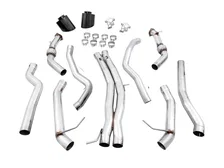 Track Edition Exhaust for Audi B9.5 RS 5 Sportback - Diamond Black RS-style Tips image 3