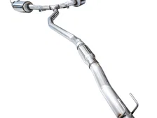 Track Edition Exhaust for FE1 Civic Si/DE4 Acura Integra - 5” Chrome Silver Tips image 4