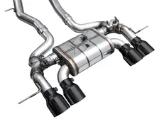 SwitchPath™ Exhaust for BMW G87 M2 - 4.5" Diamond Black Tips image 9