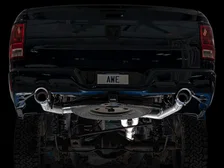 0FG Dual Rear Exit Catback for 4th Gen RAM 1500 5.7L (with bumper cutouts) - Chrome Silver Tips image 8
