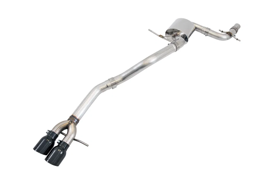Track Edition Exhaust for MK6 GLI 2.0T - MK6 Jetta 1.8T - Diamond Black Tips