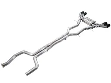 SwitchPath™ Exhaust for Cadillac CT5-V Blackwing - 4.5" Diamond Black Tips image 2