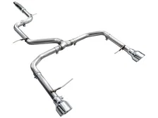 Track Edition Exhaust for MK7.5 GLI - Chrome Silver Tips for Volkswagen Jetta image 2