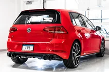 SwitchPath™ Exhaust for MK7 Golf R - Diamond Black Tips, 102mm image 6