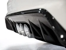 Track Edition Exhaust for FL5 Civic Type R - Triple Chrome Silver Tips image 26