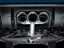 Track Edition Exhaust for FL5 Civic Type R - Triple Chrome Silver Tips image 17
