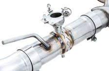 SwitchPath™ Exhaust for Audi 8V RS 3 - Diamond Black RS-style Tips image 4
