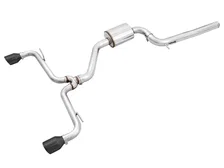 Track Edition Exhaust for VW MK7.5 GTI - Diamond Black Tips image 1