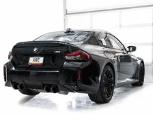 SwitchPath™ Exhaust for BMW G87 M2 - 4.5" Diamond Black Tips image 5