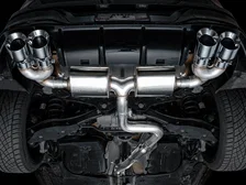 Touring Edition Exhaust for Volkswagen MK8 Golf R - Chrome Silver Tips image 14