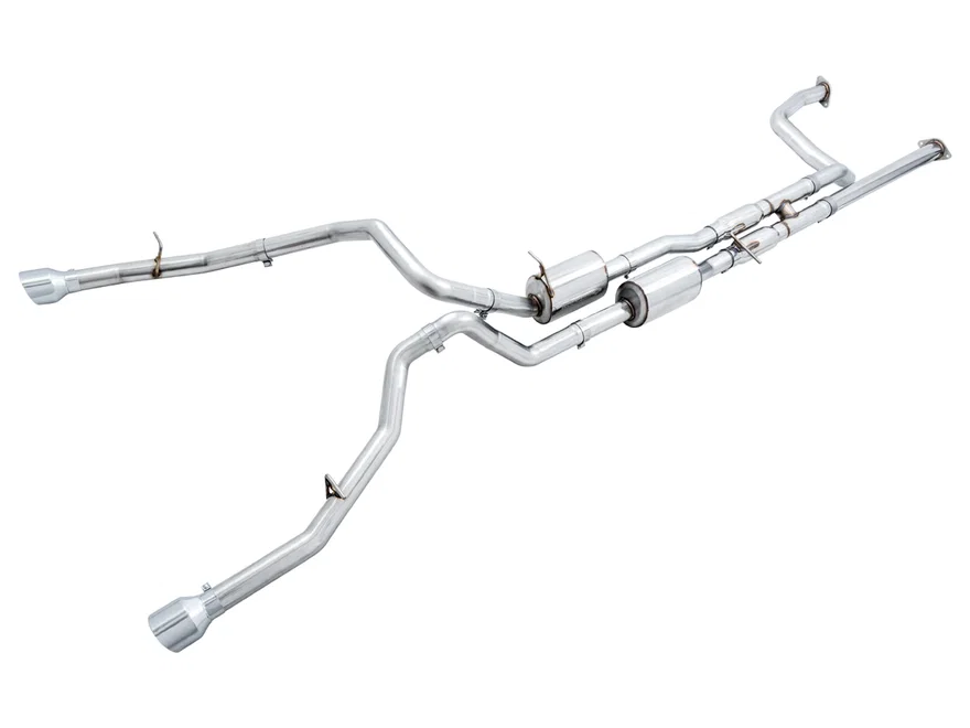 0FG Catback Exhaust for RAM TRX - 5" Chrome Silver Tips