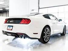 SwitchPath™ Cat-back Exhaust for '18-'23 S550 Mustang GT - Quad Chrome Silver Tips image 12