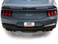 SwitchPath™ Exhaust for S650 Ford Mustang GT Fastback - Quad Chrome Silver Tips image 13