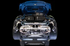 SwitchPath™ Exhaust for Porsche 991.1 / 991.2 GT3 / RS - Chrome Silver Tips image 3