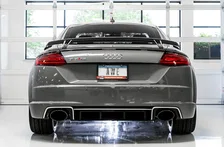 SwitchPath™ Exhaust for Audi MK3 TT RS - Diamond Black RS-style Tips image 6