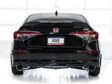 Track Edition Exhaust for FE1 Civic Si/DE4 Acura Integra - 5” Chrome Silver Tips image 12