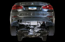 Track Edition Exhaust for Audi C7 S6 4.0T - Chrome Silver Tips image 3