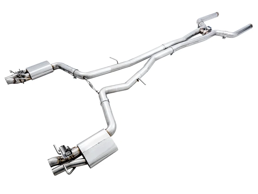 SwitchPath™ Exhaust System for '19-'21 Mercedes-Benz W205 AMG C63/S Coupe - Non-Dynamic Performance Exhaust cars (no tips)
