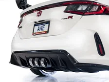 Track Edition Exhaust for FL5 Civic Type R - Triple Chrome Silver Tips image 23
