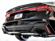 SwitchPath™ Exhaust for C8 Audi RS 6/RS 7 - Diamond Black RS-style Tips image 26