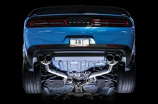 Track Edition Exhaust for 17+ Challenger 5.7 - Chrome Silver Quad Tips image 6