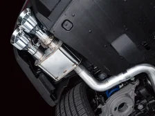 SwitchPath™ Exhaust for S650 Ford Mustang Dark Horse - Quad Chrome Silver Tips image 9