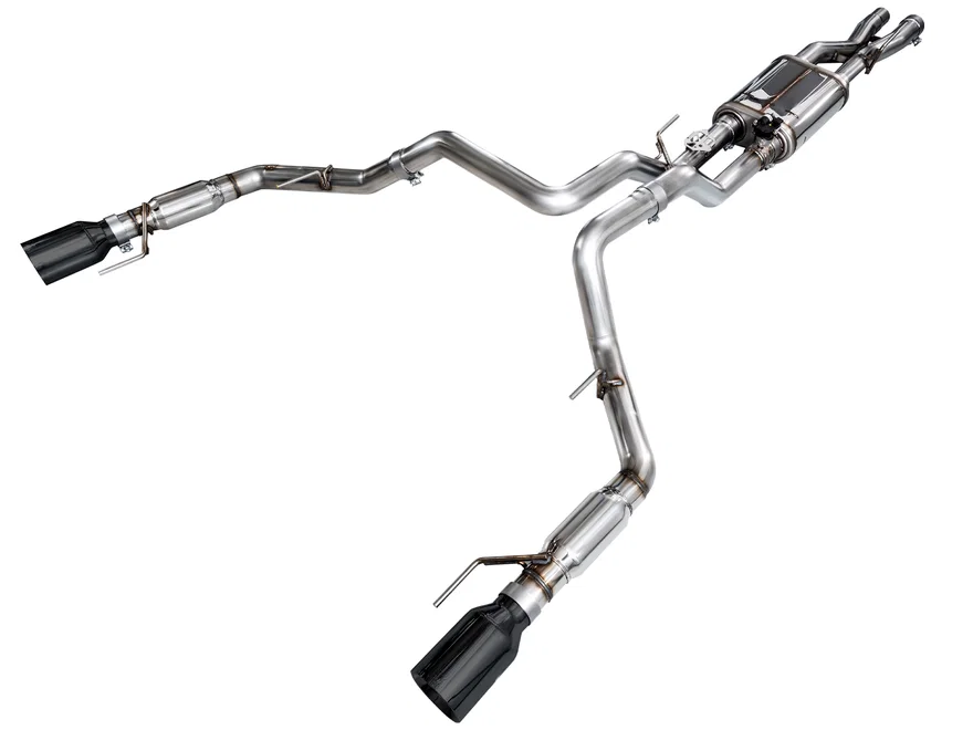 SwitchPath™ Exhaust for Gen 3 Raptor - Diamond Black Tip for Ford F-150