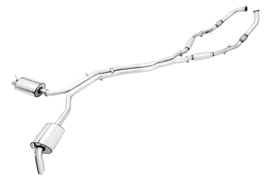 Touring Edition Exhaust for Audi B9 SQ5 - Resonated - Uses OE Tips