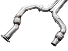 SwitchPath™ Exhaust for Cadillac CT4-V Blackwing - 4.5" Chrome Silver Tips image 3