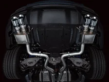SwitchPath™ Exhaust for S650 Ford Mustang GT Fastback - Quad Chrome Silver Tips image 7