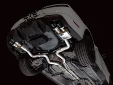 SwitchPath™ Cat-back Exhaust for '18-'23 S550 Mustang GT - Quad Diamond Black Tips image 10
