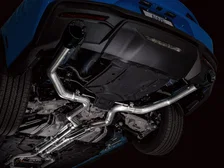Track Edition Exhaust for S650 Ford Mustang GT Fastback - Dual Diamond Black Tips image 13