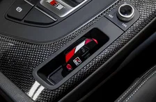 SwitchPath™ Exhaust for Audi B9 S5 Coupe - Non-Resonated - 4" Diamond Black Tips image 4