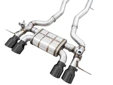 SwitchPath Catback Exhaust for BMW G8X M3/M4 - 4.5" Diamond Black Tips image 3