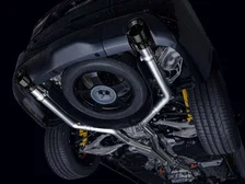 Track Edition Exhaust for Dodge Durango 6.4 / 6.2 SC - Diamond Black Tips image 9