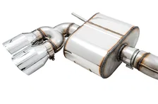 SwitchPath™ Exhaust for MK7.5 Golf R - Chrome Silver Tips, 102mm image 3