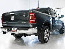 0FG Dual Rear Exit Catback for 5th Gen RAM 1500 5.7L (with bumper cutouts) - Diamond Black Tips image 8