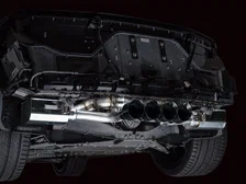 SwitchPath Exhaust for C8 Corvette Z06 - 4.5" Diamond Black Tips image 9