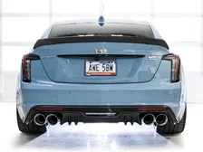 SwitchPath™ Exhaust for Cadillac CT5-V Blackwing - 4.5" Chrome Silver Tips image 16