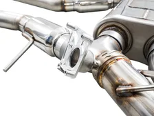 SwitchPath™ Exhaust for Cadillac CT5-V Blackwing - 4.5" Chrome Silver Tips image 5