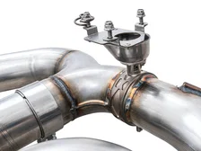 SwitchPath Catback Exhaust for BMW G8X M3/M4 - 4.5" Chrome Silver Tips image 6