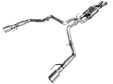 SwitchPath™ Exhaust for Gen 3 Raptor - Chrome Silver Tips for Ford F-150 image 1