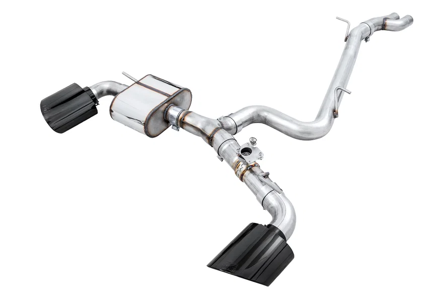 SwitchPath™ Exhaust for Audi 8V RS 3 - Diamond Black RS-style Tips