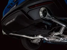 Track Edition Exhaust for S650 Ford Mustang GT Fastback - Dual Chrome Silver Tips image 9
